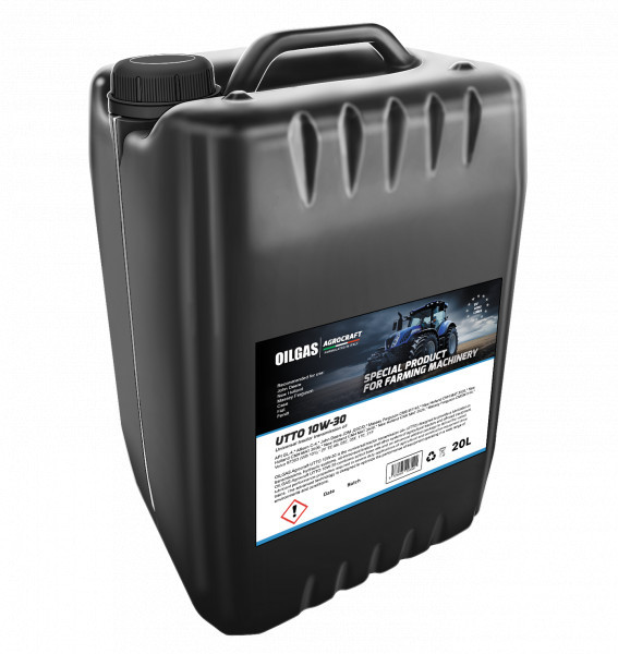 Фото - OILGAS Agrocraft UTTO 10W-30 20L